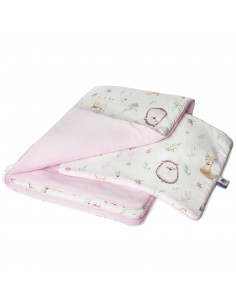 Couverture + coussin pour lit d'enfant et landau 70x95 cm / 30x45 cm