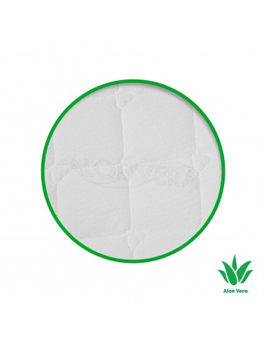 Foam-coconut mattress for Chicco Next2Me cot 82x50x8 cm Membrana  paroprzepuszczalna Z membraną paroprzepuszczalną