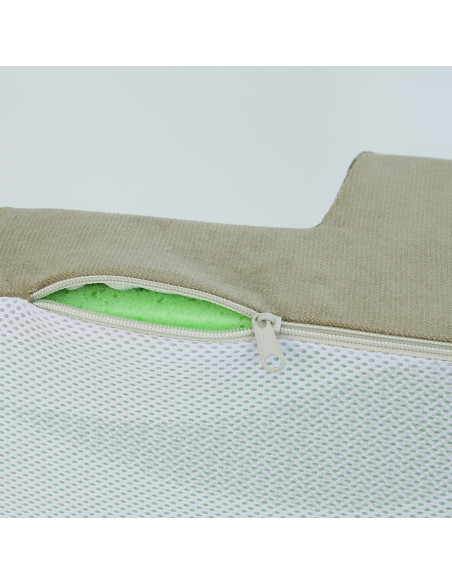 Schodki dla małego pieska 4 stopnie - welurowe Zanzibar