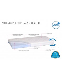 Dwustronny materac Premium Baby – Aero 3D – Sklep Badum 2